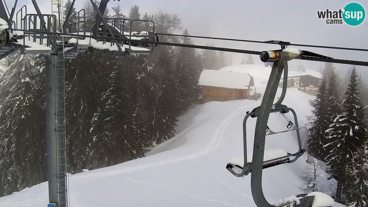 Webcam Kranjska Gora VITRANC 2 | Station supérieure