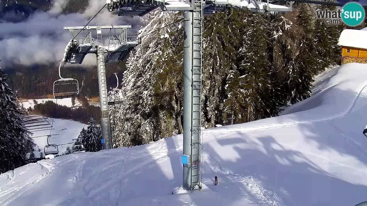 Webcam Kranjska Gora VITRANC 2 | Station supérieure