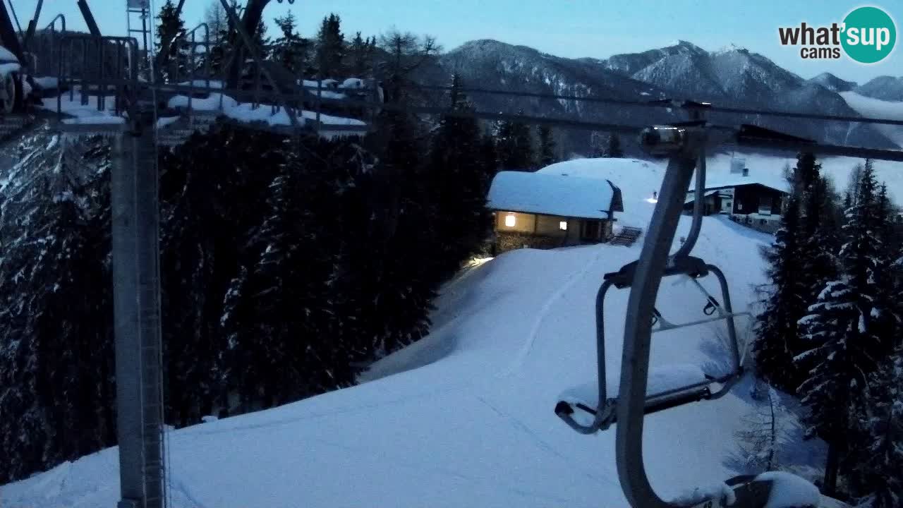 Webcam Kranjska Gora VITRANC 2 upper station