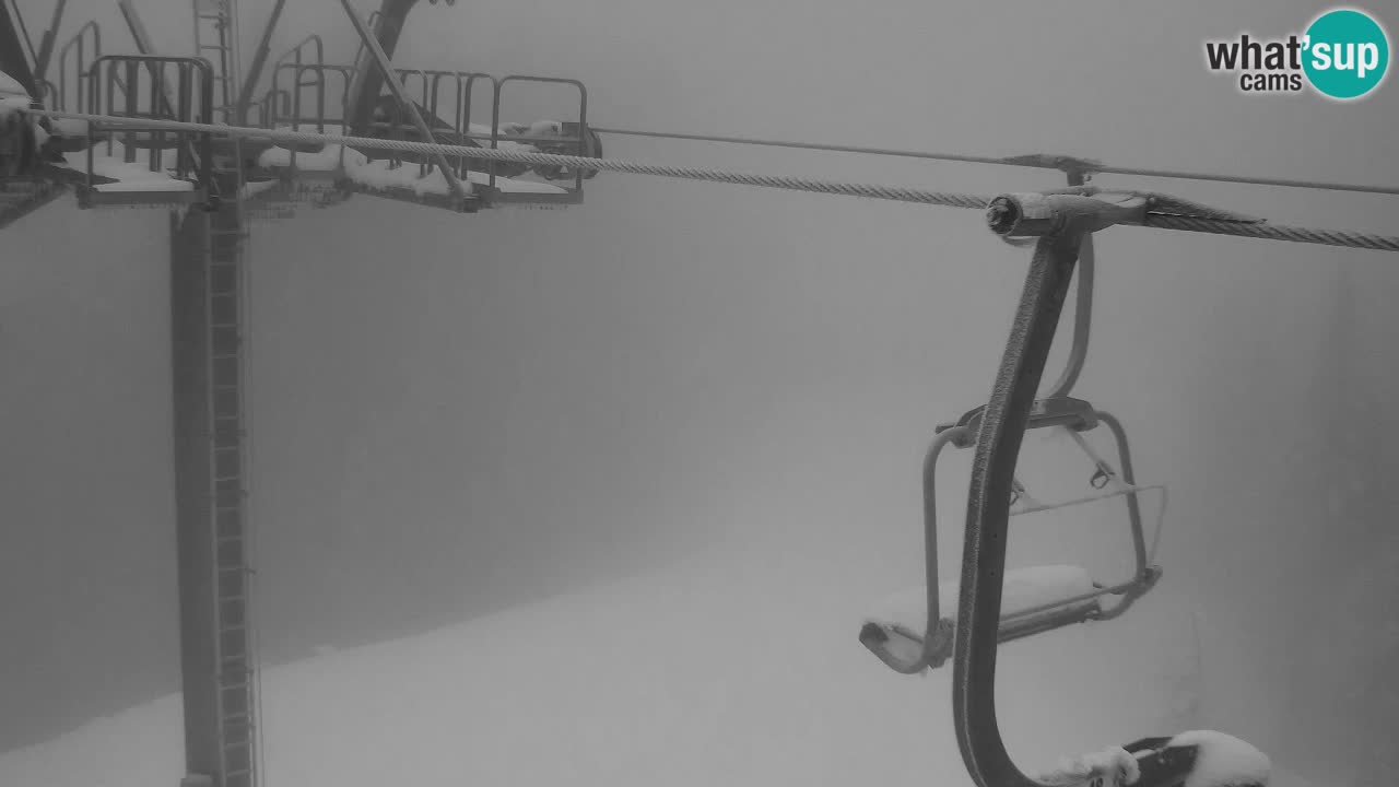 Web kamera Kranjska Gora VITRANC 2 | gornja postaja