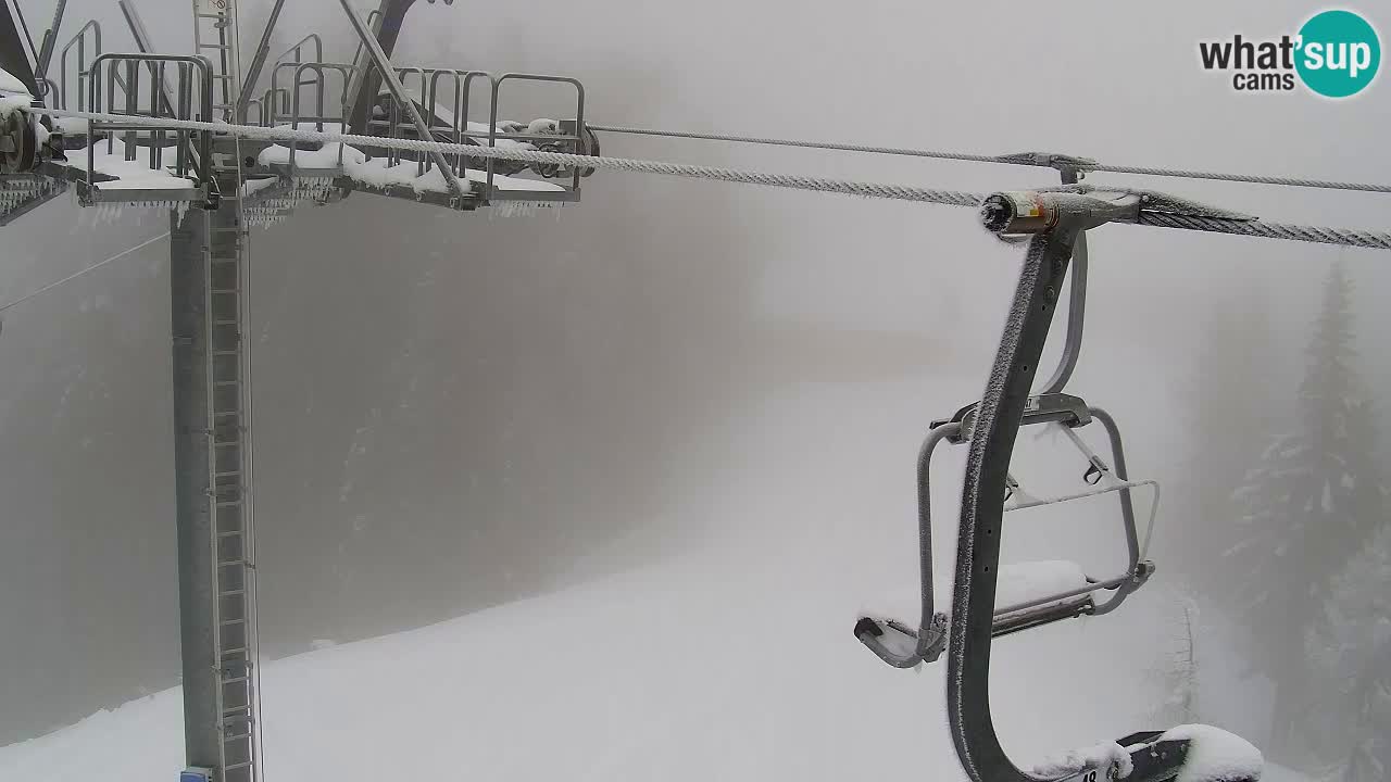 Webcam Kranjska Gora VITRANC 2 | Station supérieure