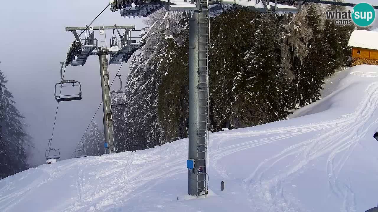 Webcam Kranjska Gora VITRANC 2 | station supérieure
