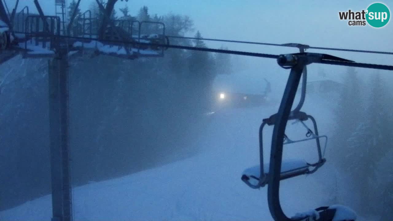 Webcam Kranjska Gora VITRANC 2 | station supérieure
