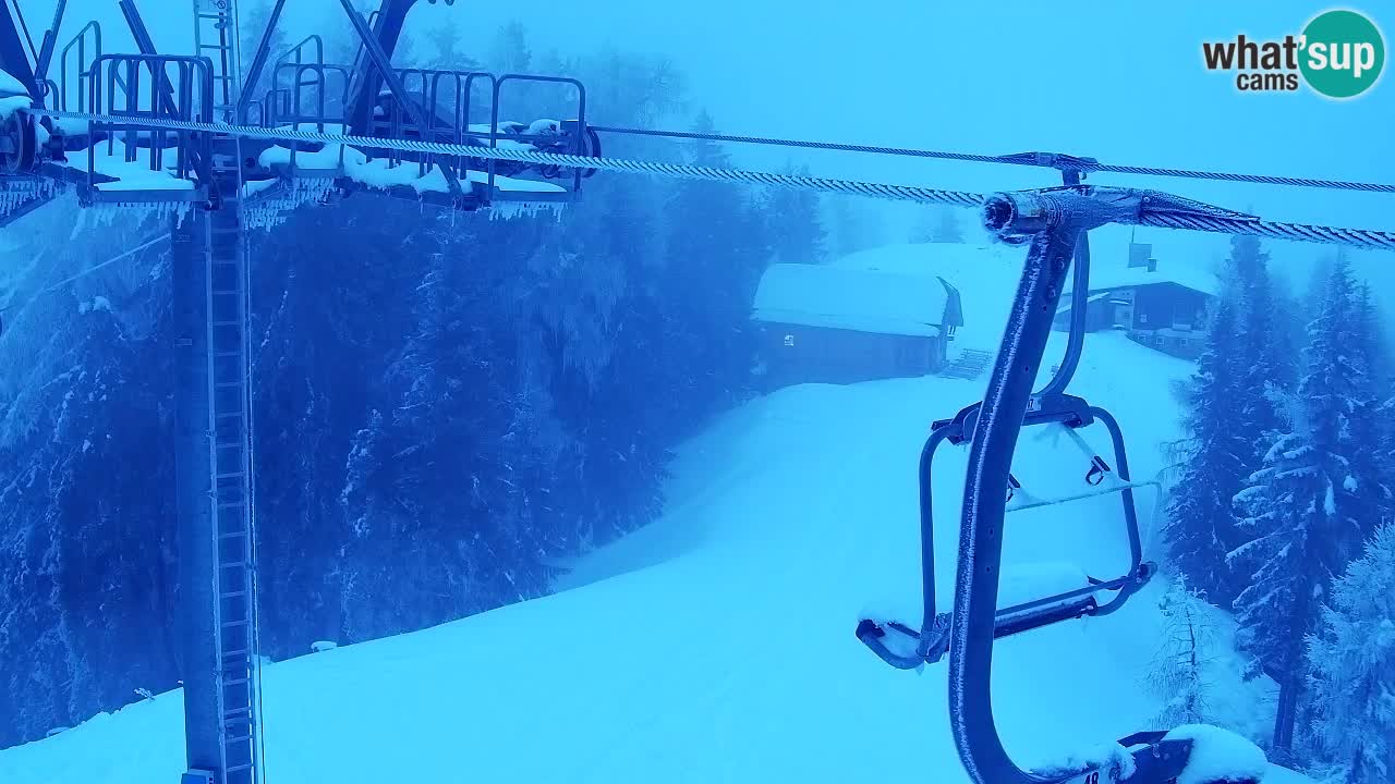 Webcam Kranjska Gora VITRANC 2 upper station