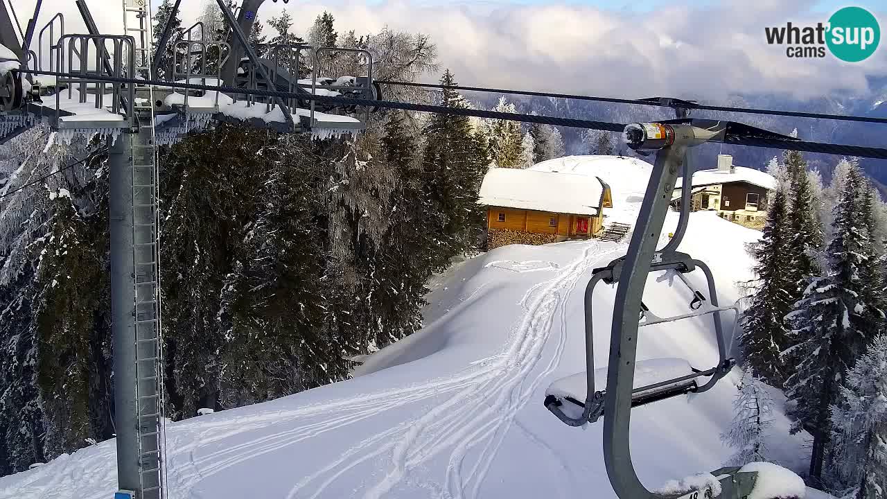 Webcam Kranjska Gora VITRANC 2 upper station