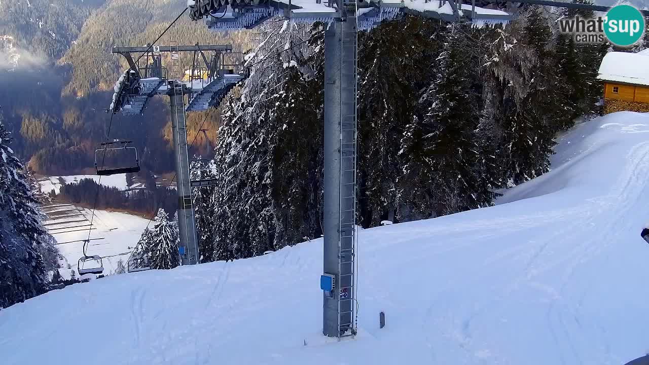 Webcam Kranjska Gora VITRANC 2 | station supérieure