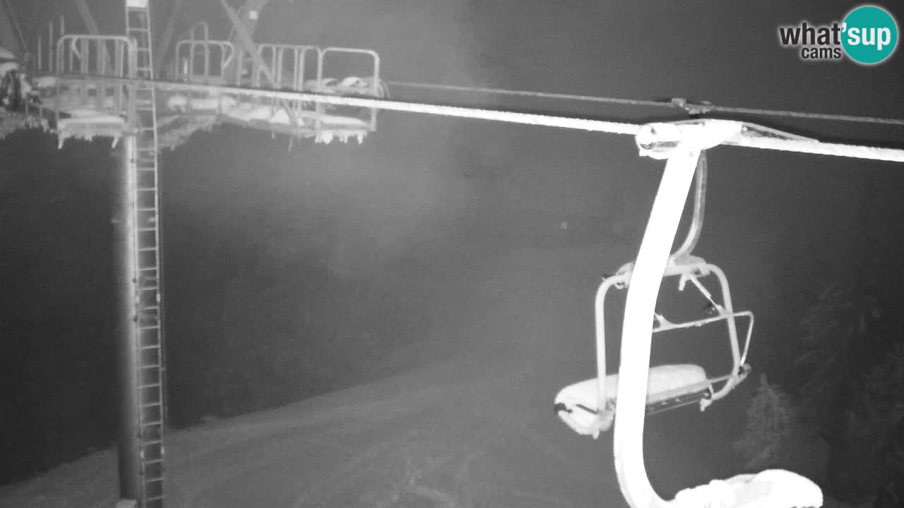 Webcam Kranjska Gora VITRANC 2 | Station supérieure