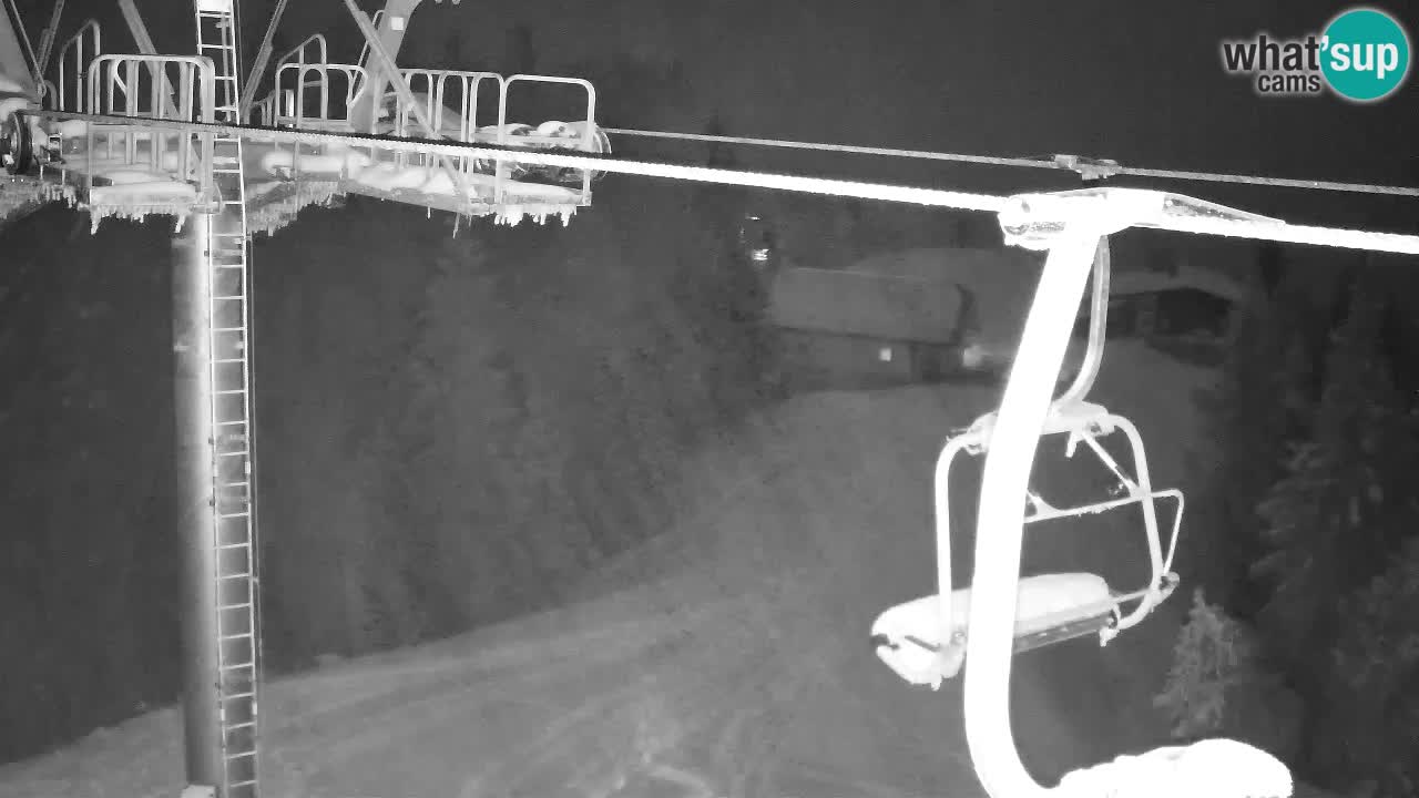 Web kamera Kranjska Gora VITRANC 2 | gornja postaja