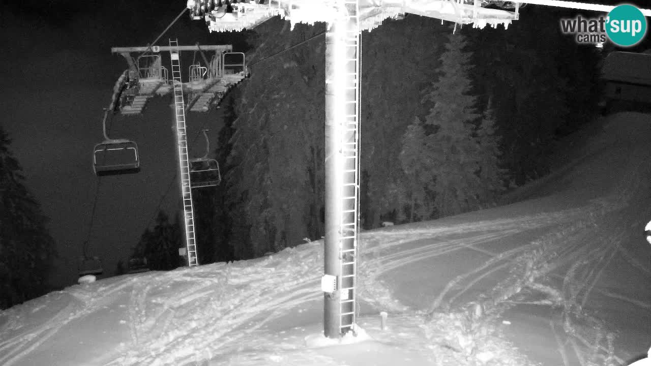 Web kamera Kranjska Gora VITRANC 2 | gornja postaja