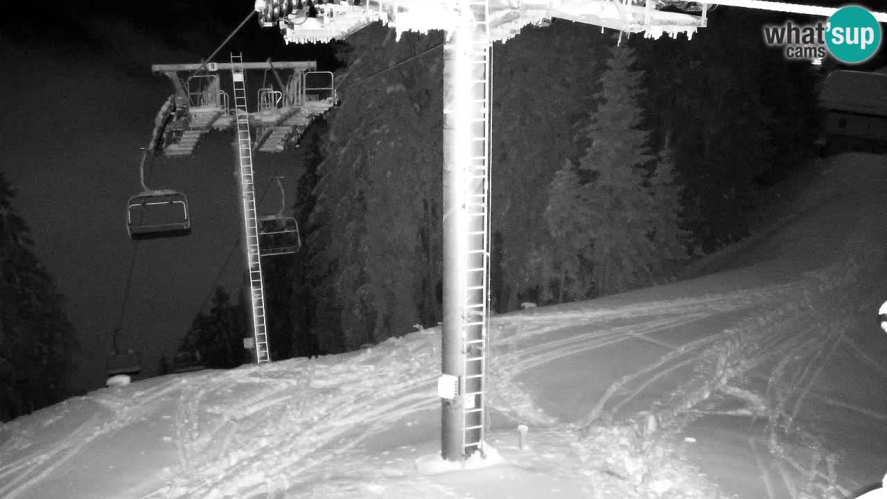 Webcam Kranjska Gora VITRANC 2 upper station