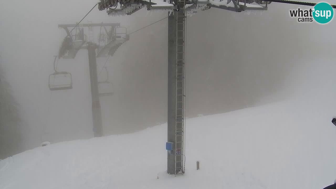 Webcam Kranjska Gora VITRANC 2 upper station