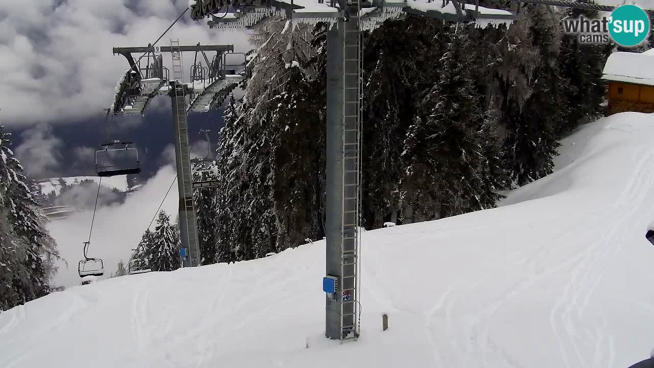 Webcam Kranjska Gora VITRANC 2 | station supérieure