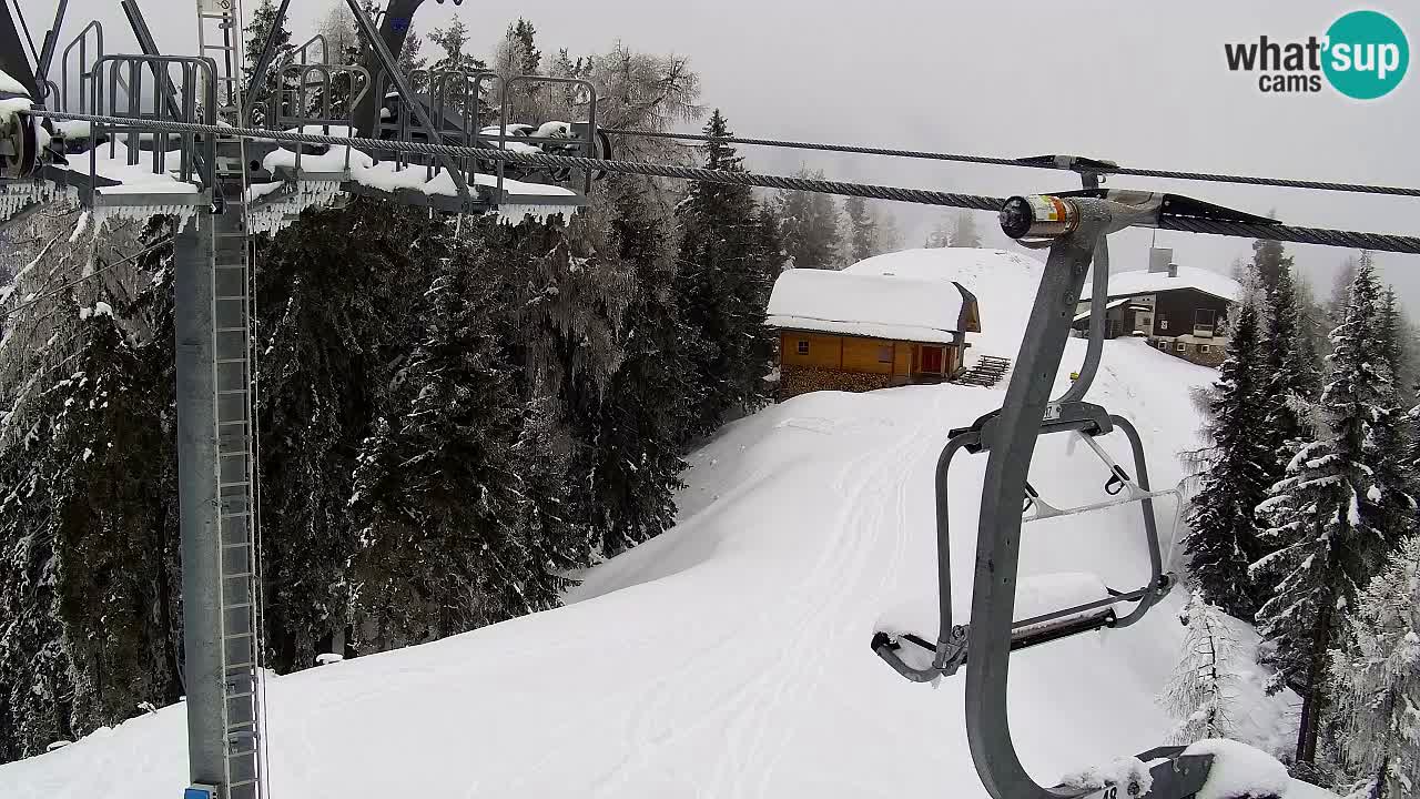 Webcam Kranjska Gora VITRANC 2 | Station supérieure