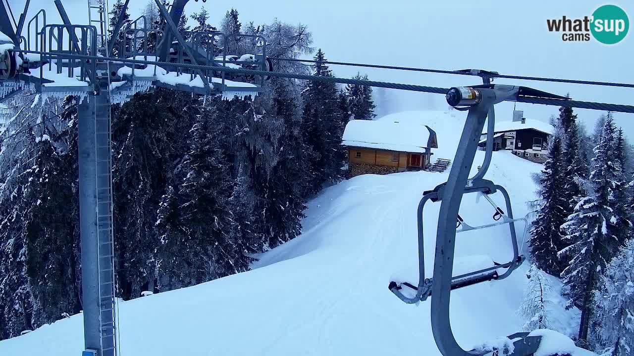 Webcam Kranjska Gora VITRANC 2 | Station supérieure