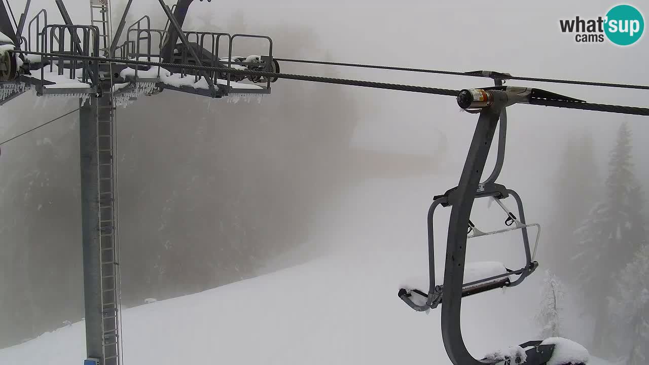 Webcam Kranjska Gora VITRANC 2 upper station