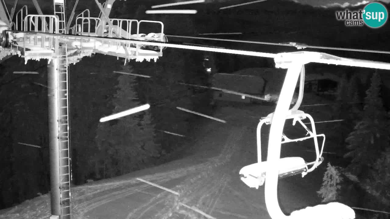 Webcam Kranjska Gora VITRANC 2 upper station