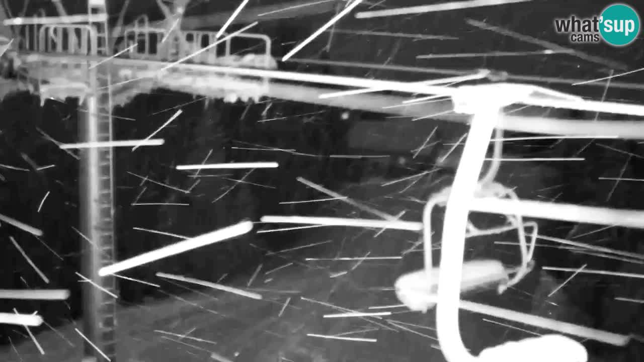 Web kamera Kranjska Gora VITRANC 2 | gornja postaja