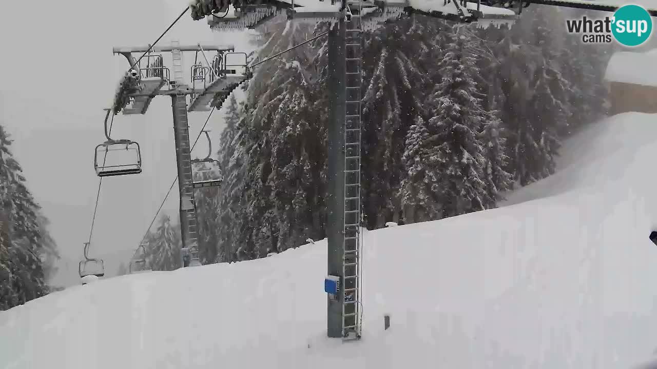 Kranjska Gora webcam VITRANC 2 | Bergstation