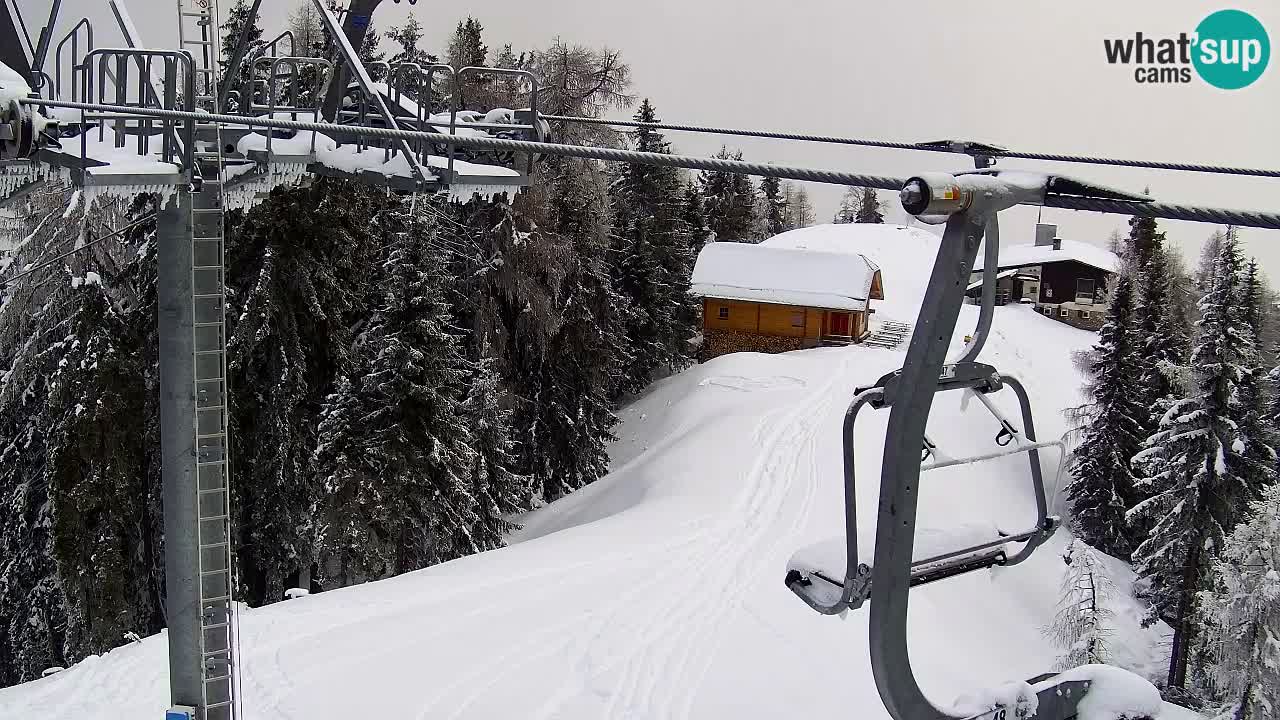 Web kamera Kranjska Gora VITRANC 2 | gornja postaja