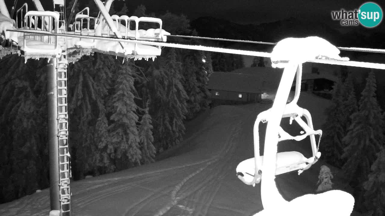 Web kamera Kranjska Gora VITRANC 2 | gornja postaja