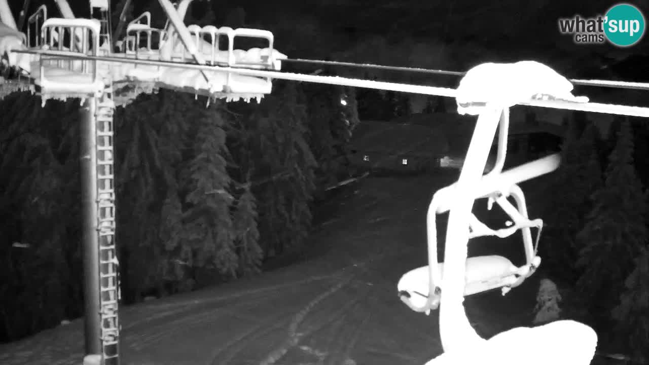Web kamera Kranjska Gora VITRANC 2 | gornja postaja