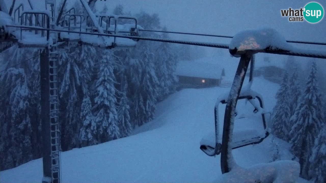 Kranjska Gora webcam VITRANC 2 | Bergstation