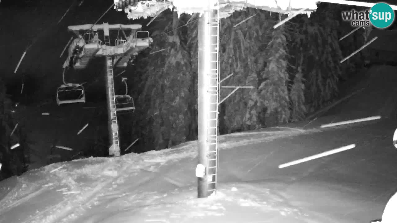 Webcam Kranjska Gora VITRANC 2 upper station
