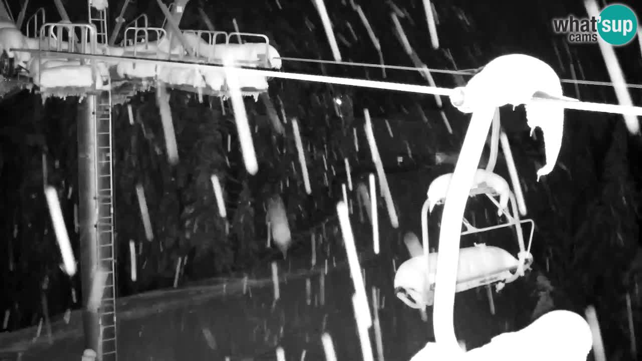 Webcam Kranjska Gora VITRANC 2 | station supérieure