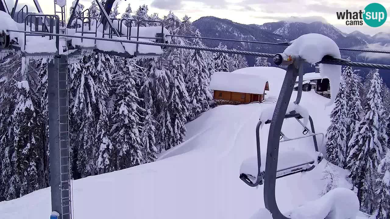 Webcam Kranjska Gora VITRANC 2 upper station