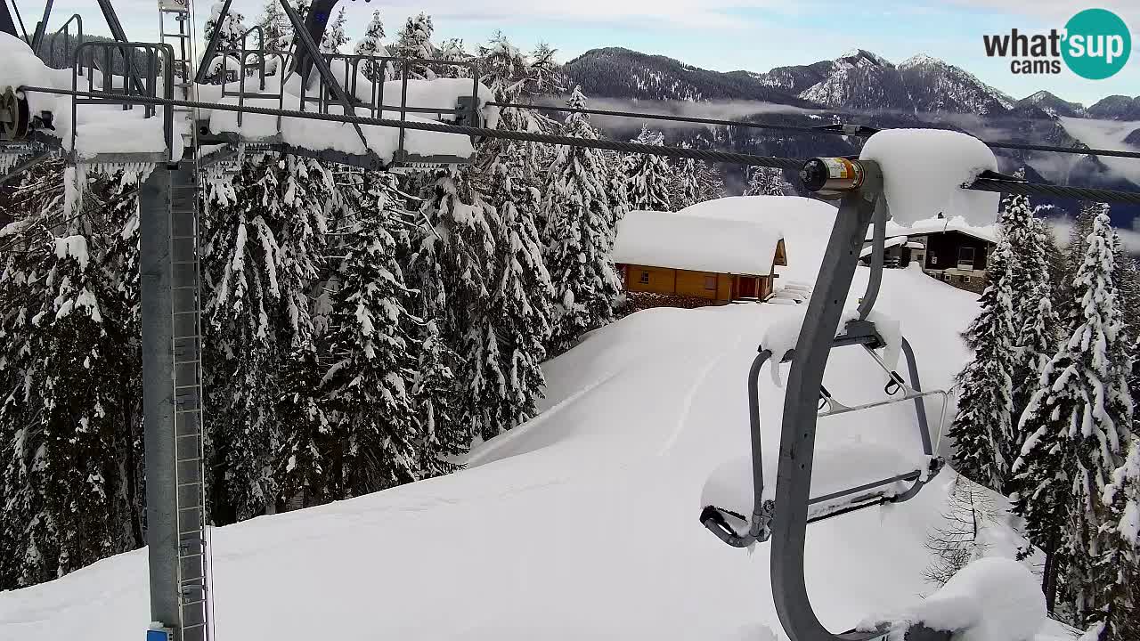 Webcam Kranjska Gora VITRANC 2 upper station