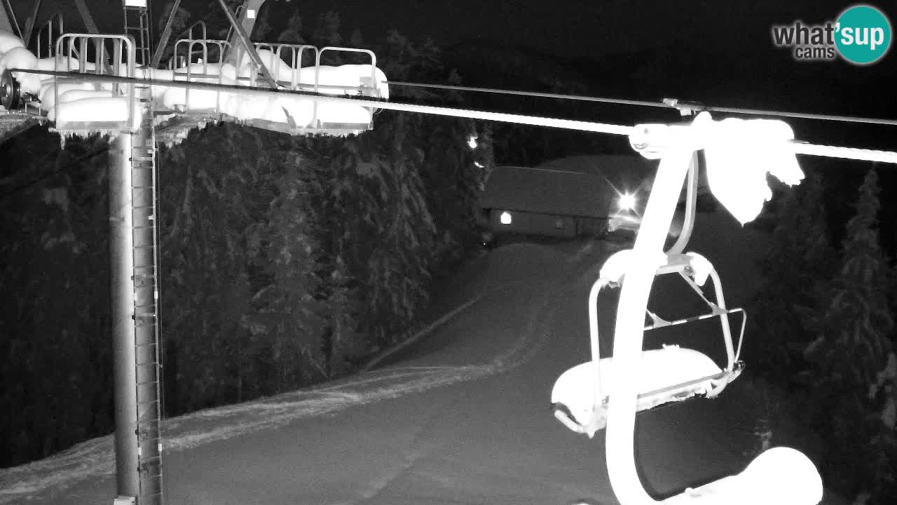 Webcam Kranjska Gora VITRANC 2 | Station supérieure
