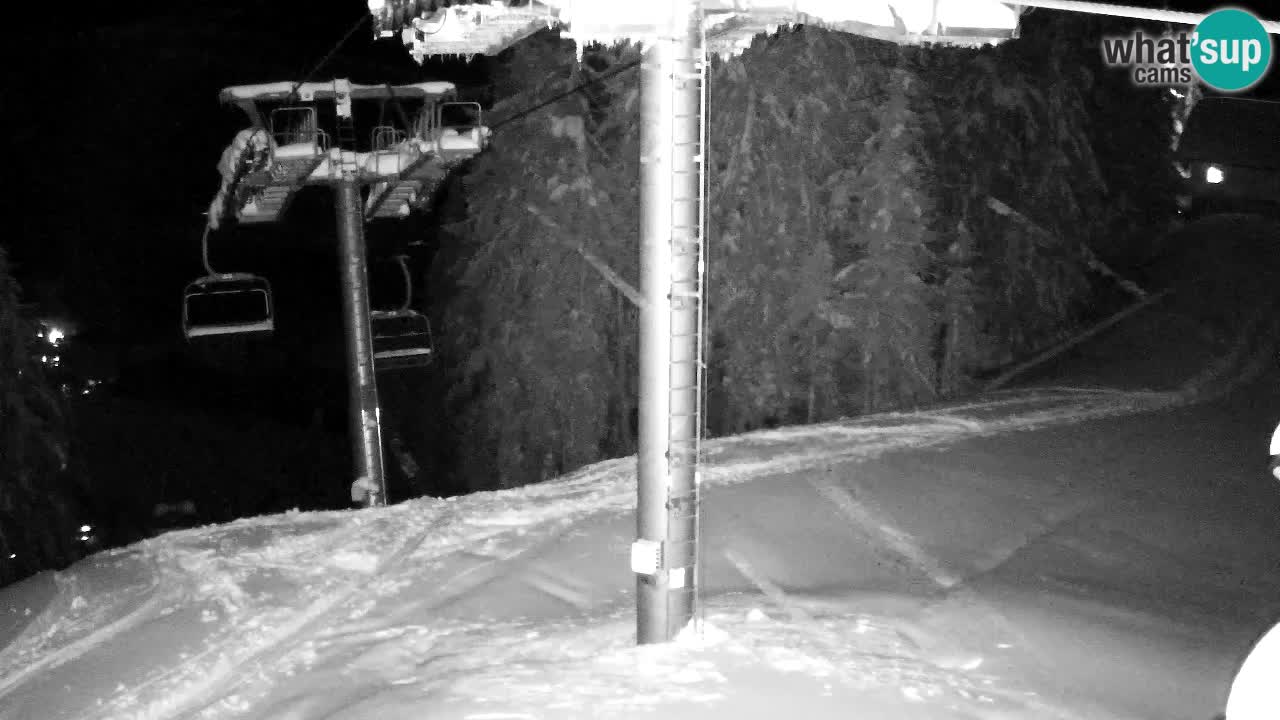 Webcam Kranjska Gora VITRANC 2 upper station