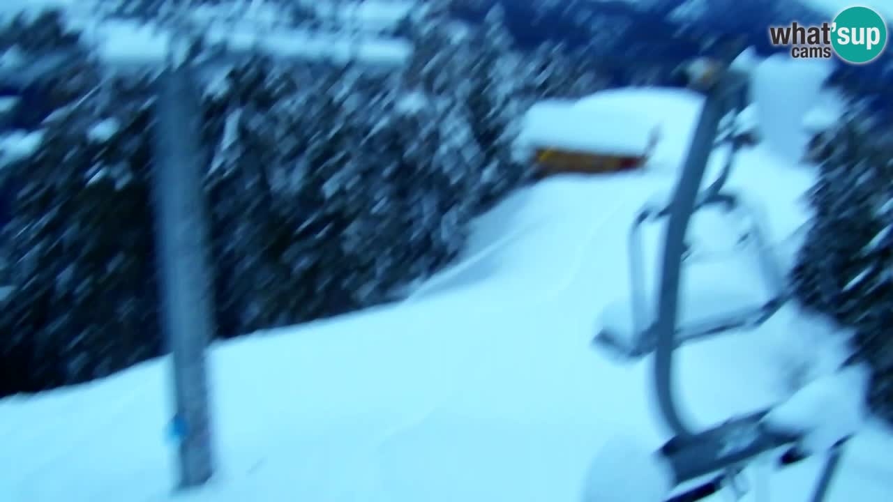 Web kamera Kranjska Gora VITRANC 2 | gornja postaja