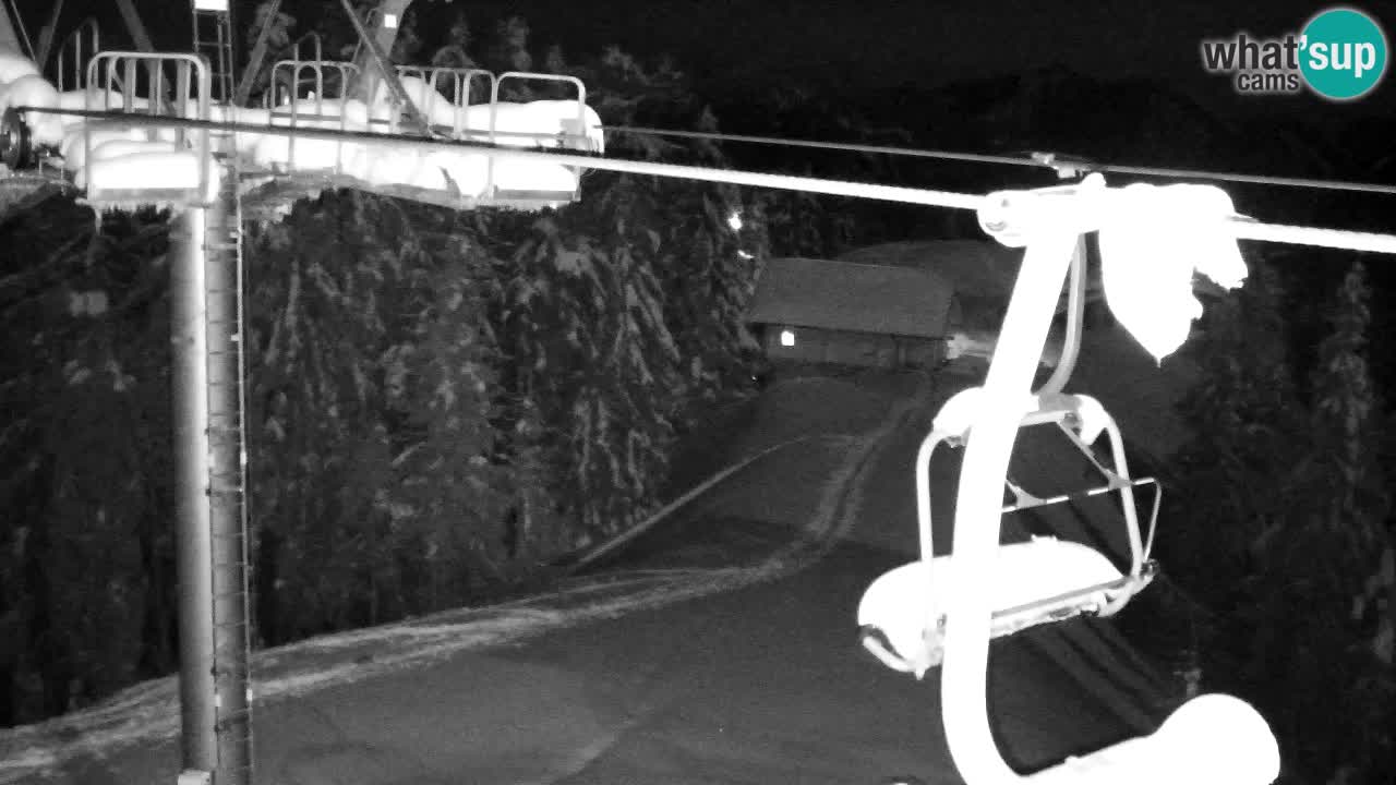 Web kamera Kranjska Gora VITRANC 2 | gornja postaja