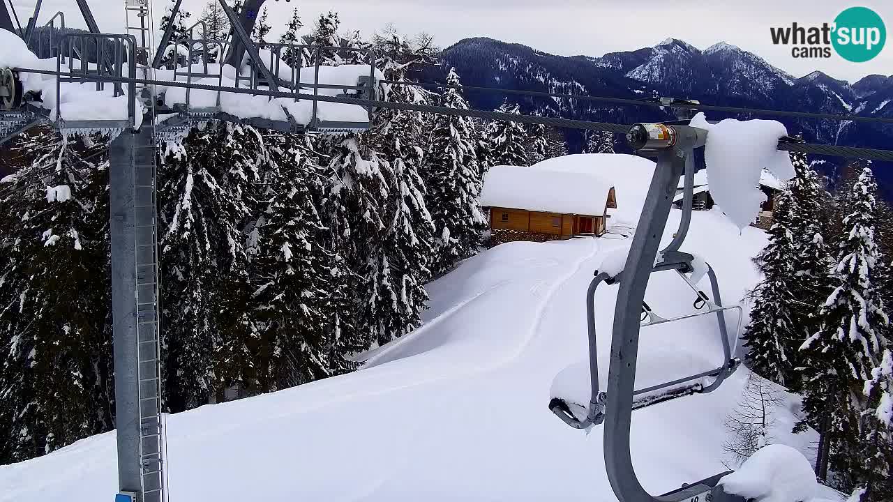 Kranjska Gora webcam VITRANC 2 | Bergstation