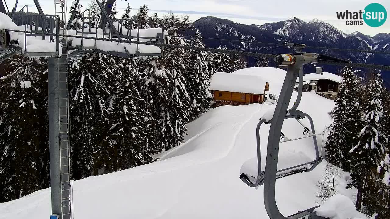 Webcam Kranjska Gora VITRANC 2 upper station