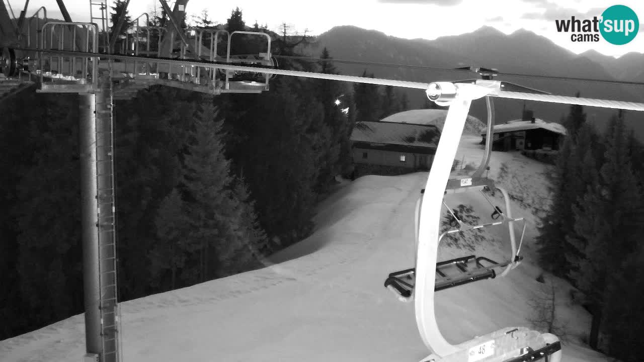 Webcam Kranjska Gora VITRANC 2 upper station