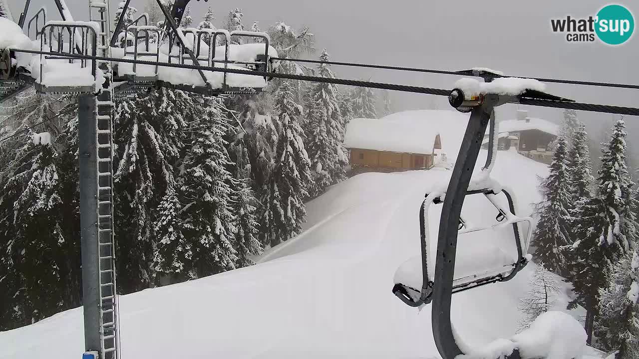 Webcam Kranjska Gora VITRANC 2 | Station supérieure