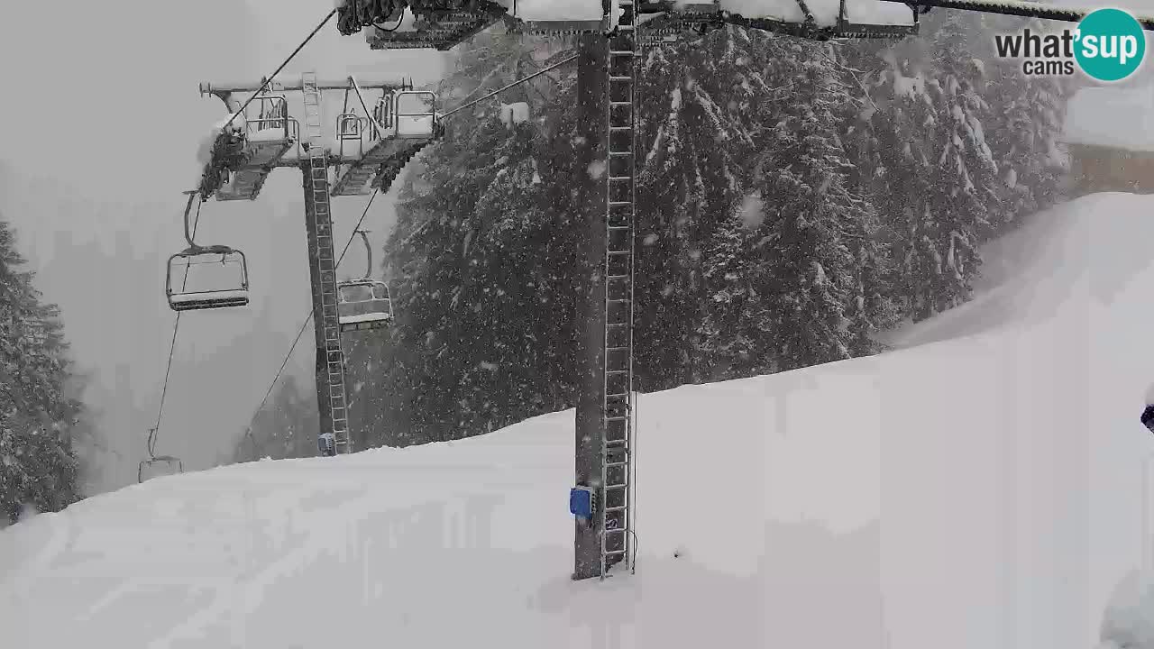 Kranjska Gora webcam VITRANC 2 | Bergstation