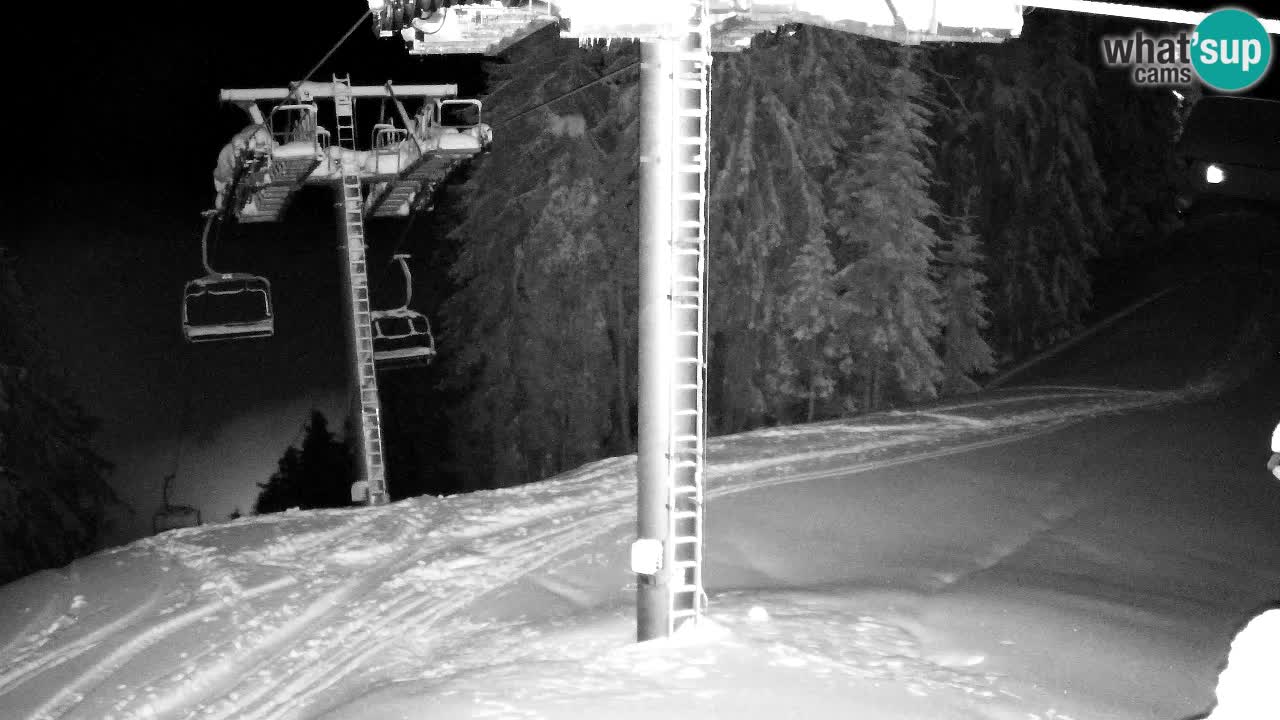 Web kamera Kranjska Gora VITRANC 2 | gornja postaja