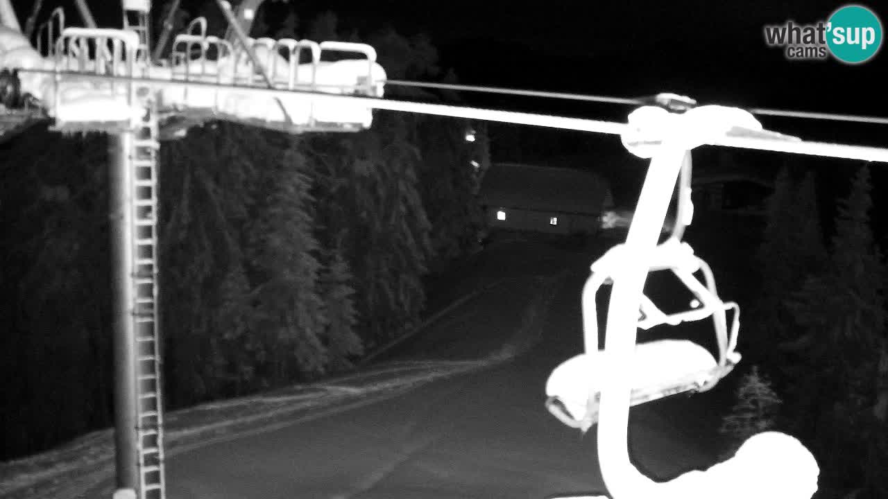 Web kamera Kranjska Gora VITRANC 2 | gornja postaja