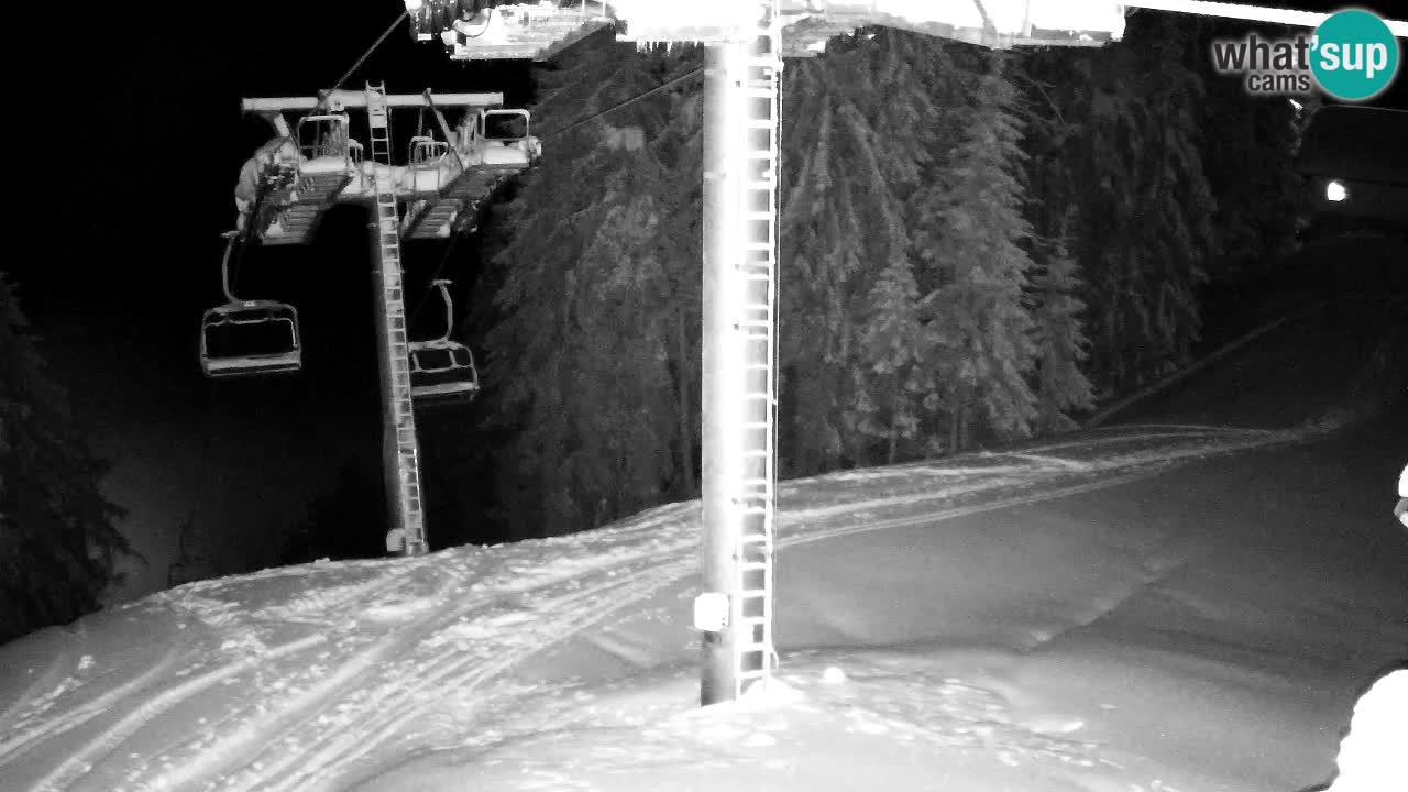 Webcam Kranjska Gora VITRANC 2 | station supérieure