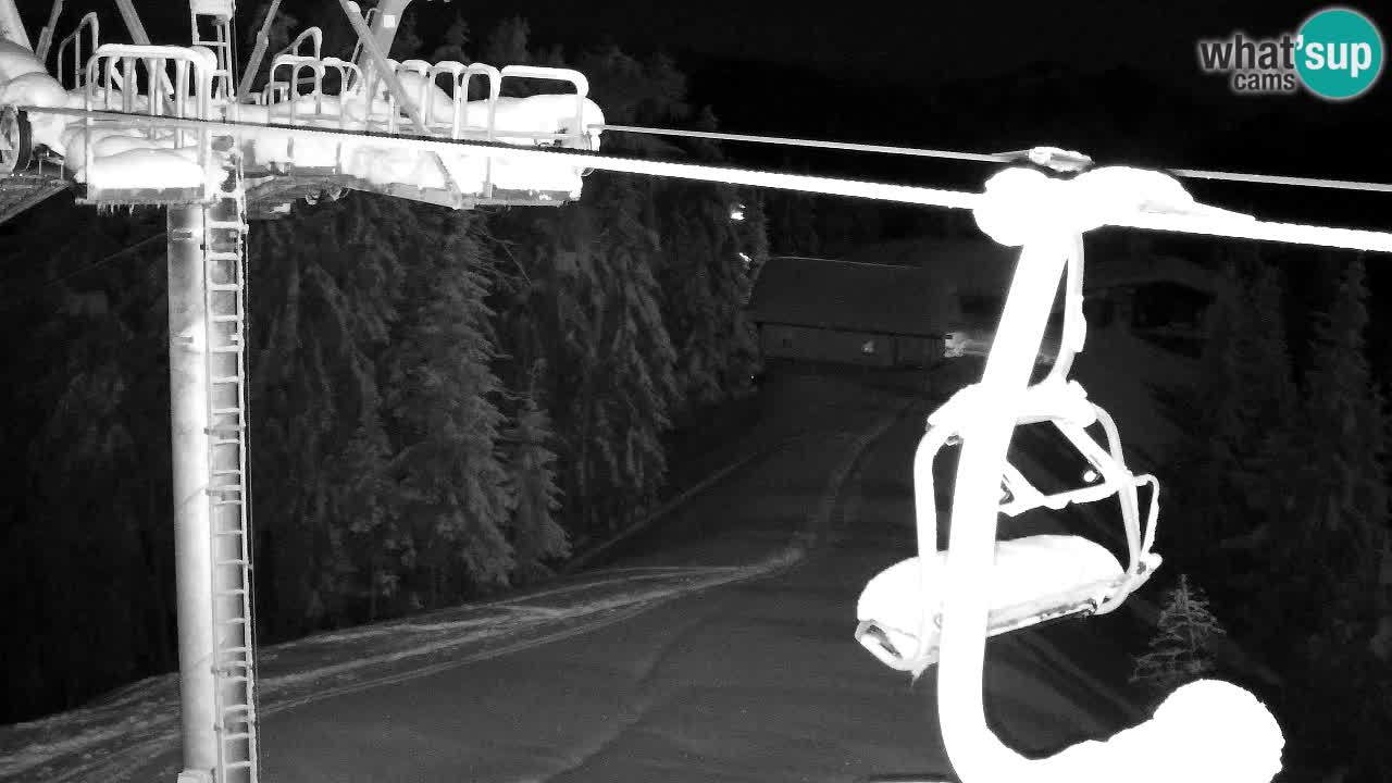 Web kamera Kranjska Gora VITRANC 2 | gornja postaja
