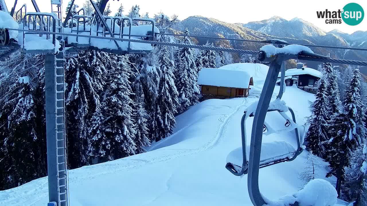 Webcam VITRANC 2 | Kranjska Gora – stazione superiore