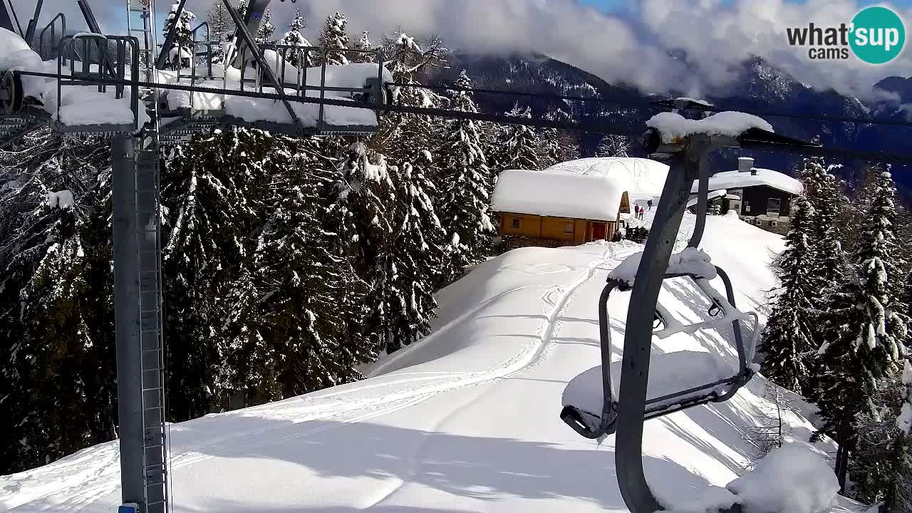 Webcam VITRANC 2 | Kranjska Gora – stazione superiore