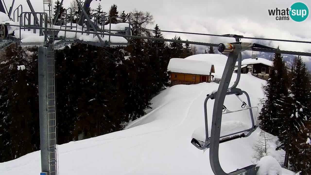 Webcam Kranjska Gora VITRANC 2 | Station supérieure