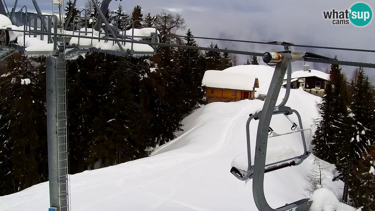Webcam VITRANC 2 | Kranjska Gora – stazione superiore