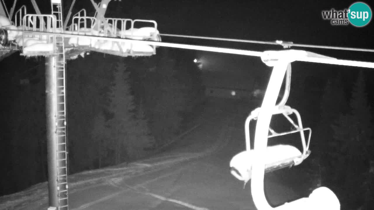 Webcam Kranjska Gora VITRANC 2 | station supérieure