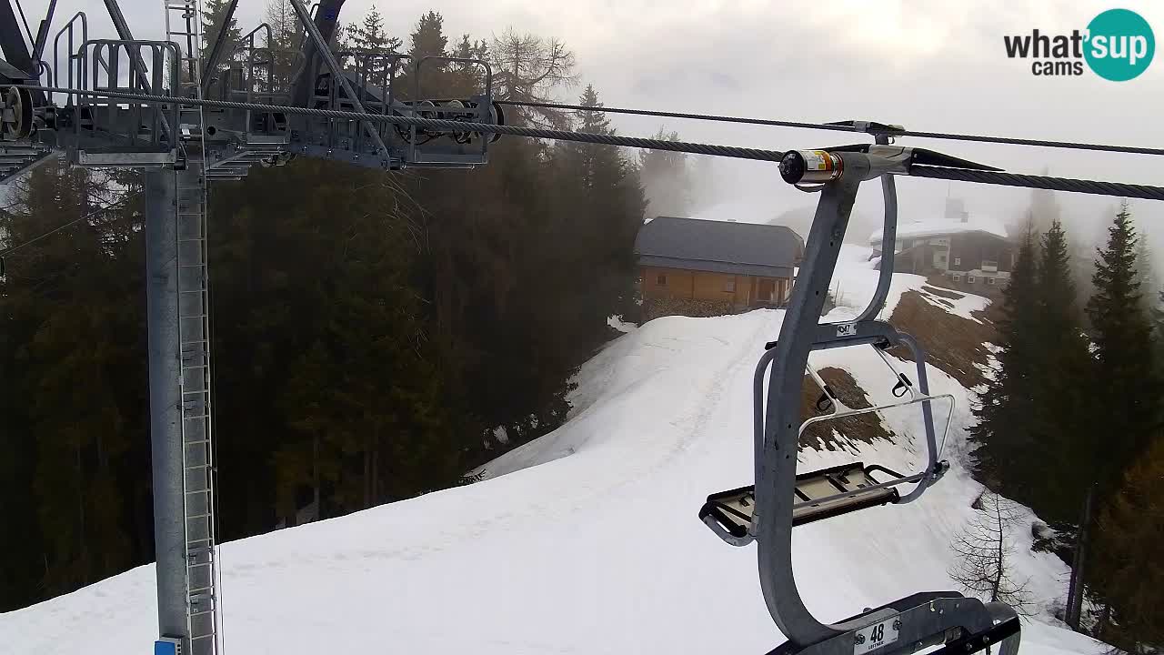 Webcam Kranjska Gora VITRANC 2 | station supérieure