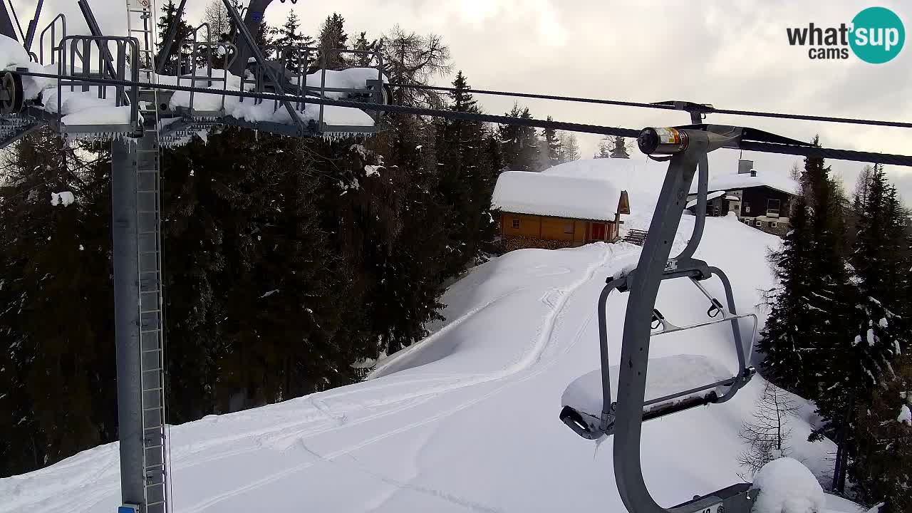 Webcam Kranjska Gora VITRANC 2 | station supérieure